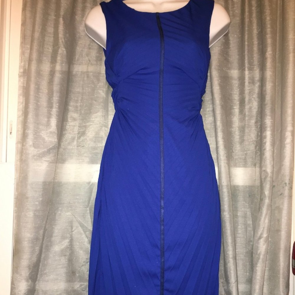 Blue Halston Heritage dress